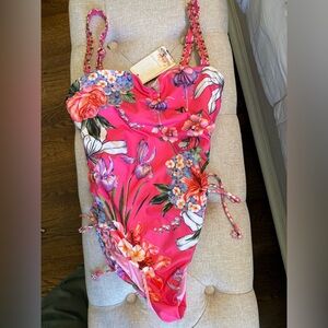 Agua Bendita One Piece Swimsuit NWT